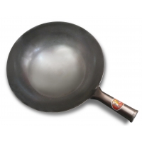 сковорода Вок, Прямо из Китая, стальной китайский WOK, эксклюзивное предложение 
Верхний диаметр - 30 - 44 см  
Дно - закругленное