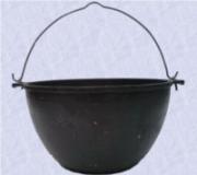 Чугунный казан 10 л (дужка)